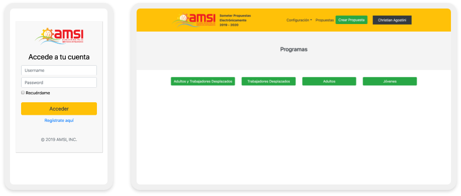 AMSI – Proposal Management System